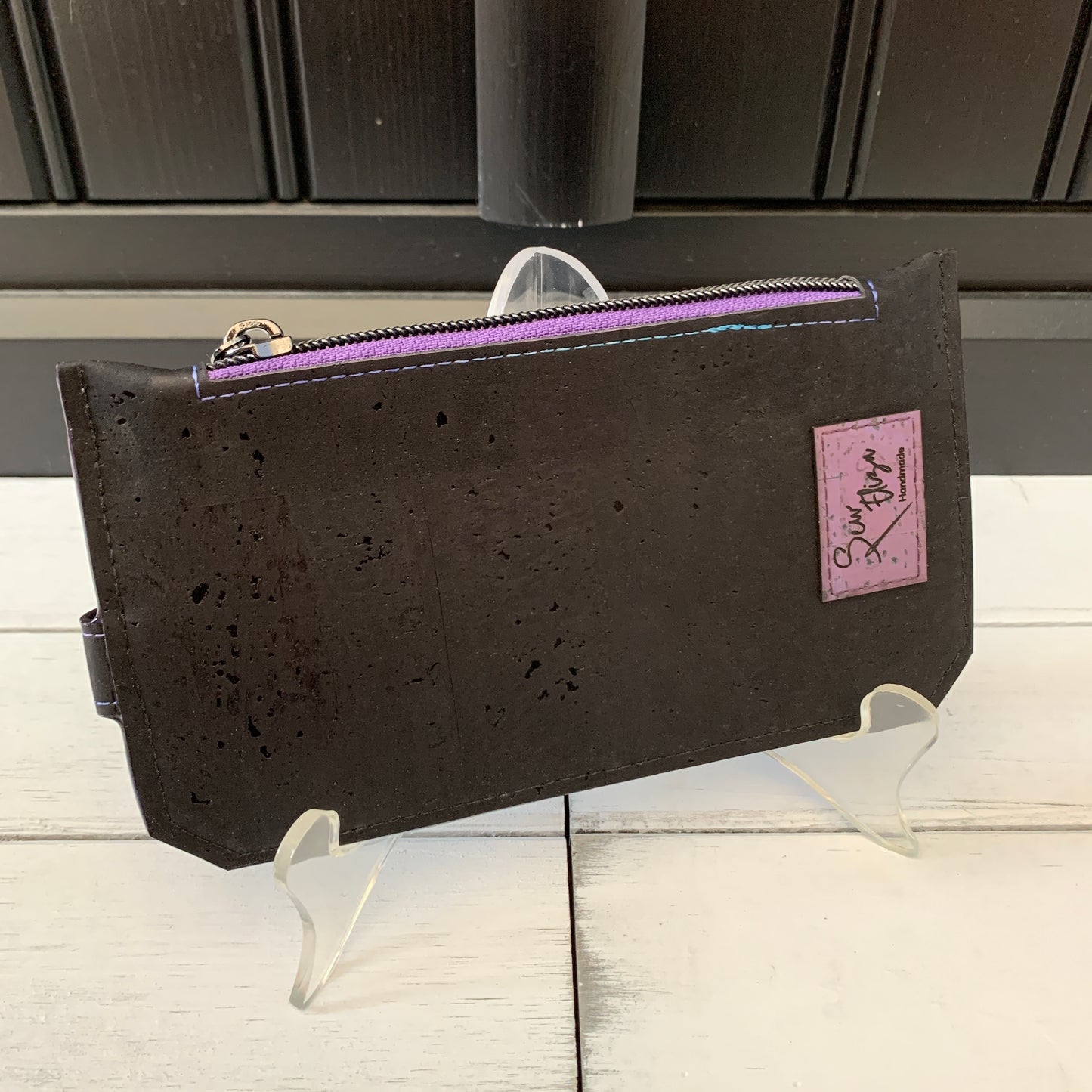 Purse Pal - Black Cork