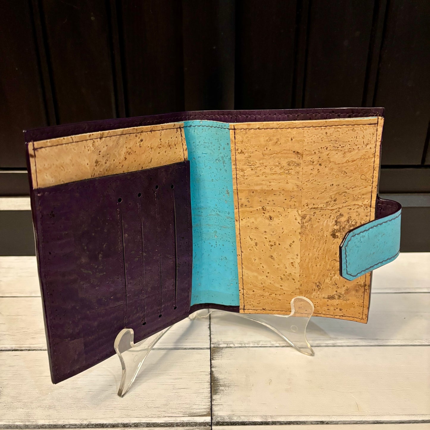 Passport Wallet - Ocean Cork