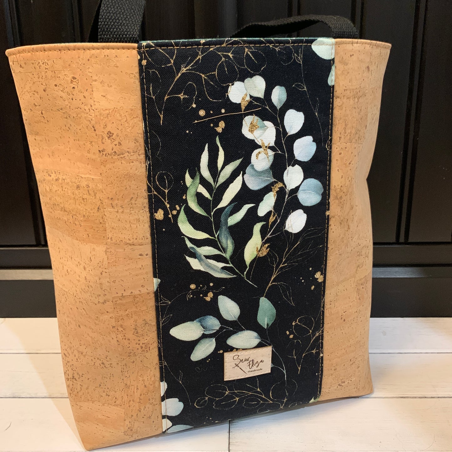 Tuesday Tote - Natural Cork and Eucalyptus Canvas