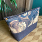 Open Wide Pouch - Small - Marble and Chocolate Brown