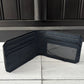 Bifold Wallet with ID Window - Navy Cork