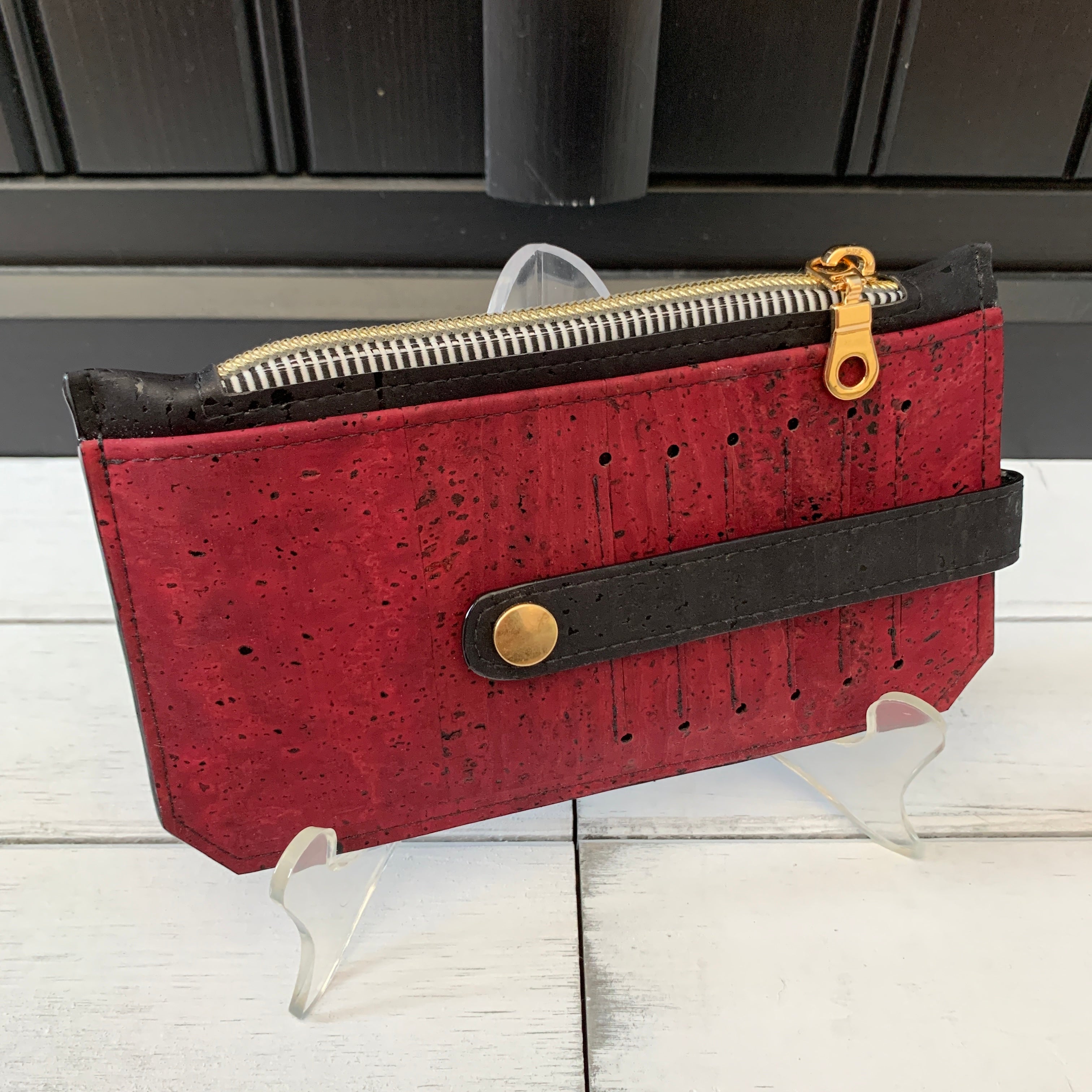 Wine discount red purse